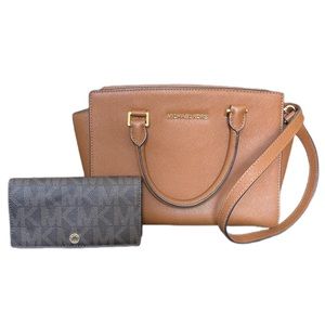 Michael Kors shoulder bag and wallet